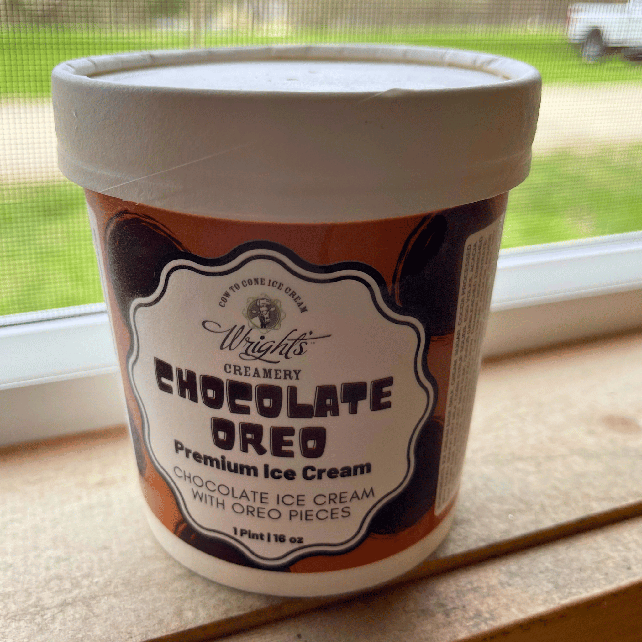 Ice Cream Pint, Chocolate Oreo