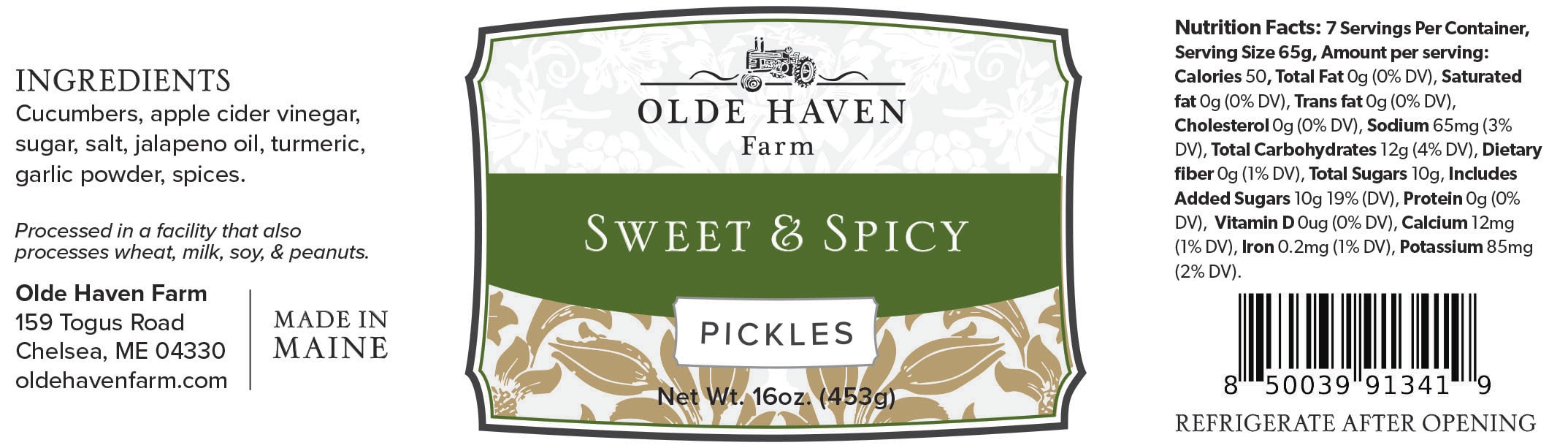 Pickles, Sweet & Spicy