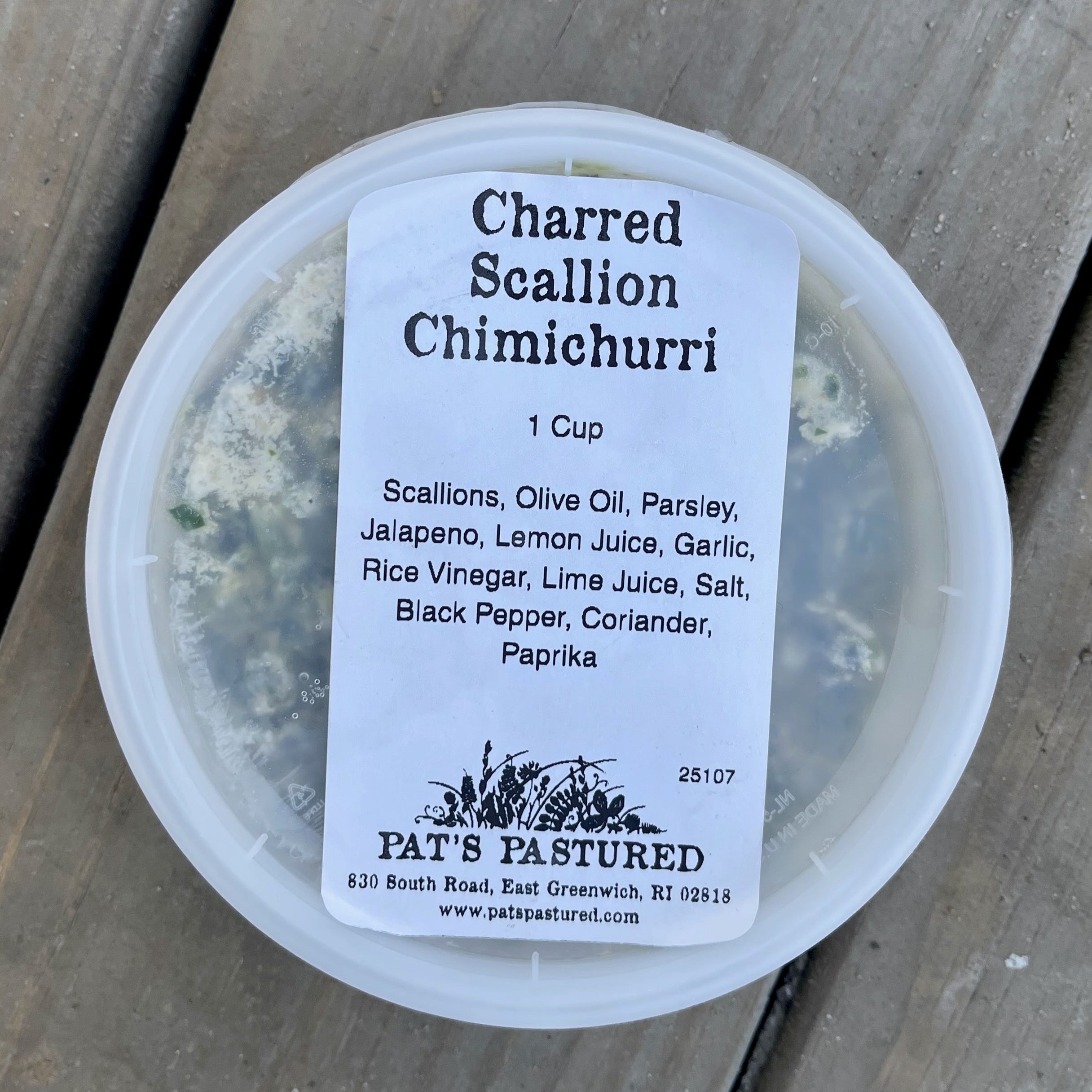 Charred Scallion Chimichurri