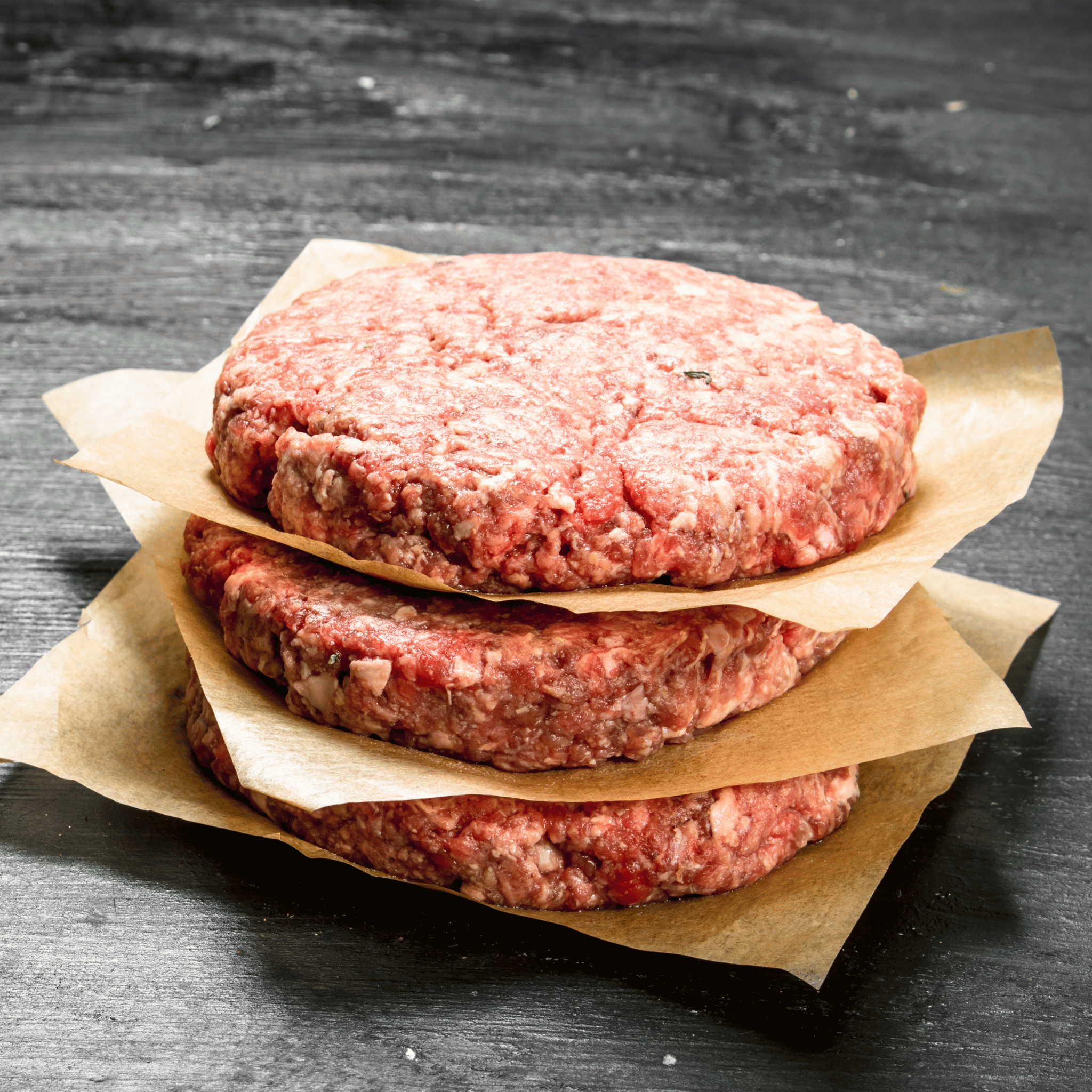 Beef, Butcher's Blend Patties (Brisket + Short Rib)