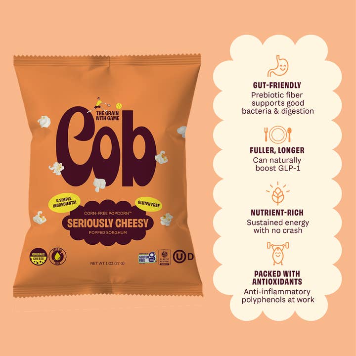 Cob Snack, Seriously Cheesy