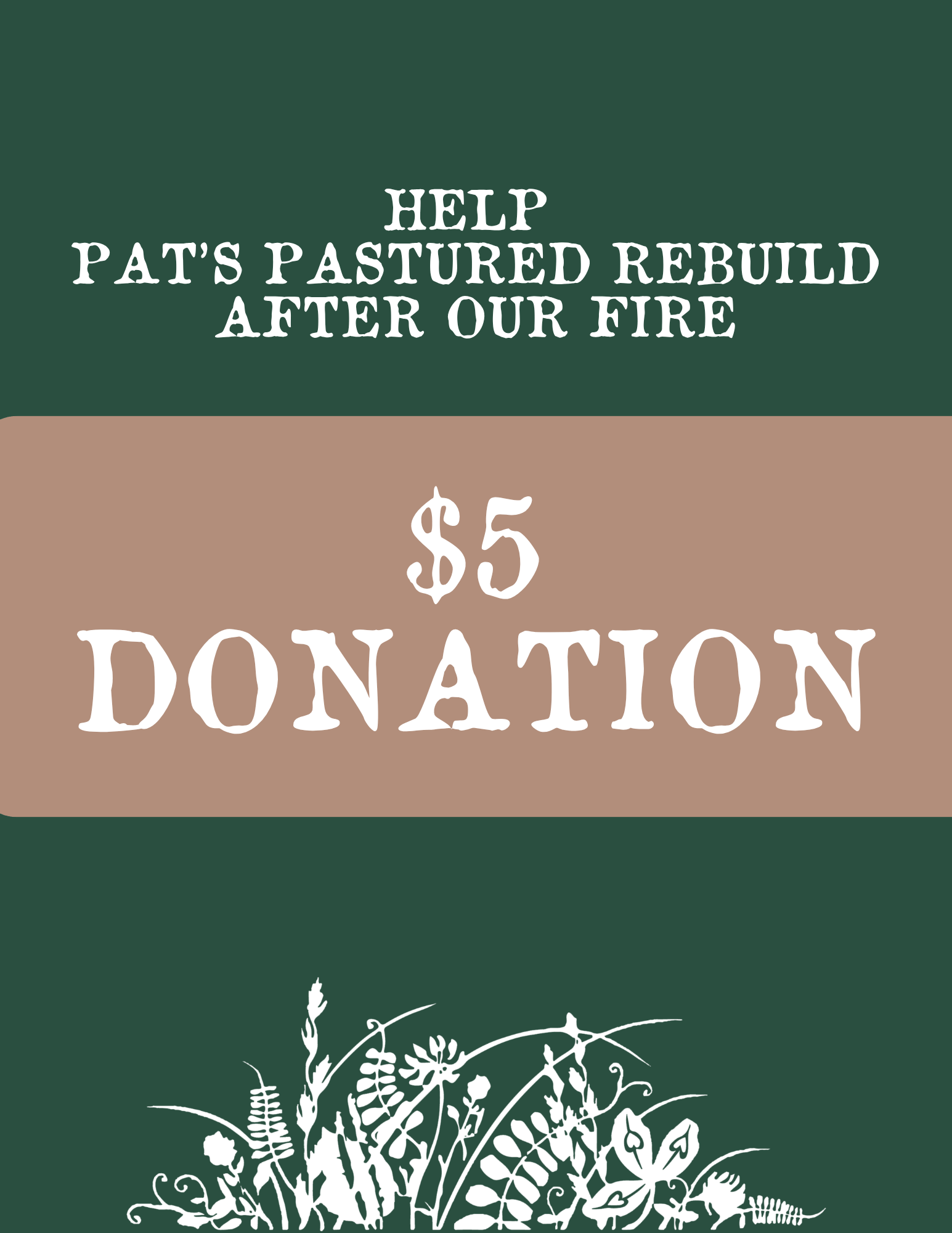 Donation, Truck Fire