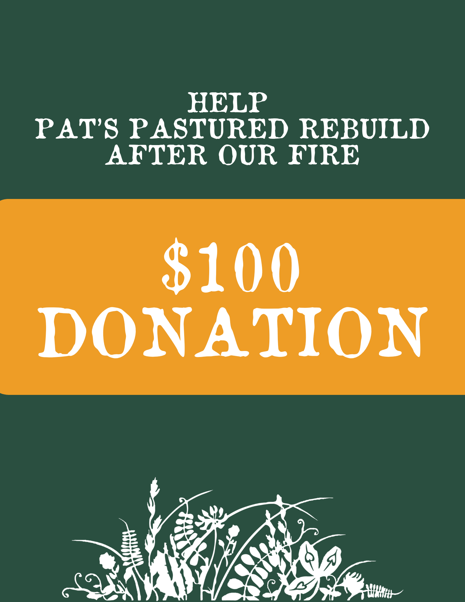 Donation, Truck Fire