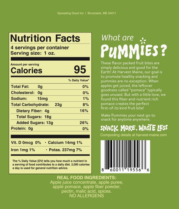 Pummies, Apple Pie