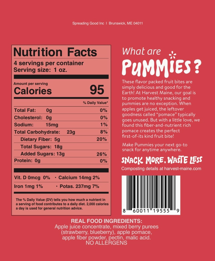 Pummies, Summer Berry