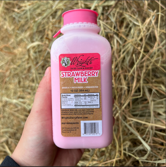 Milk, Strawberry