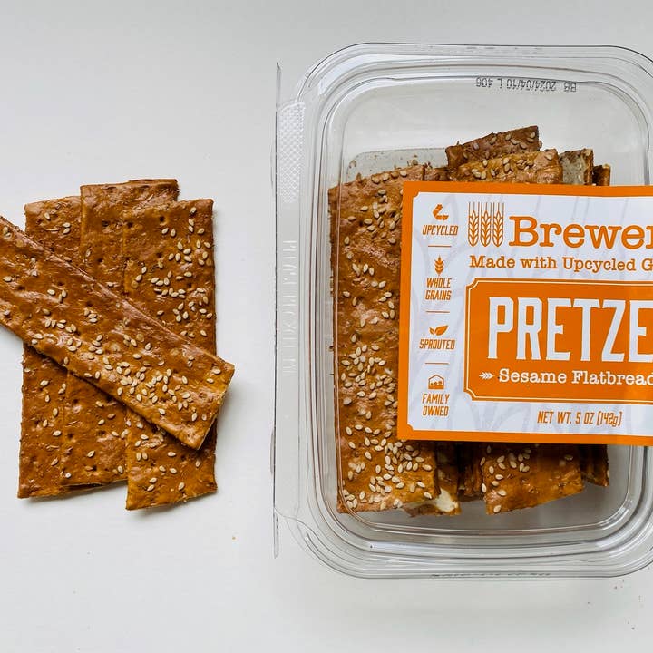 Flatbread Crackers, Sesame Pretzel