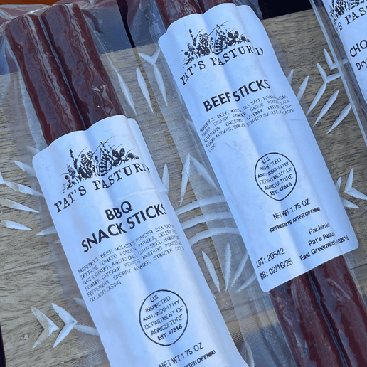 Beef Snack Stick, Original – Pat's Pastured